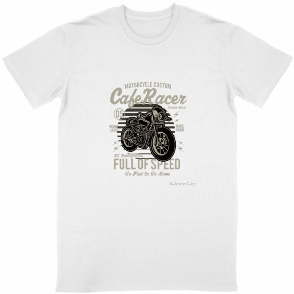 T-shirt Adren Liz Classical Bio Cafe Racer