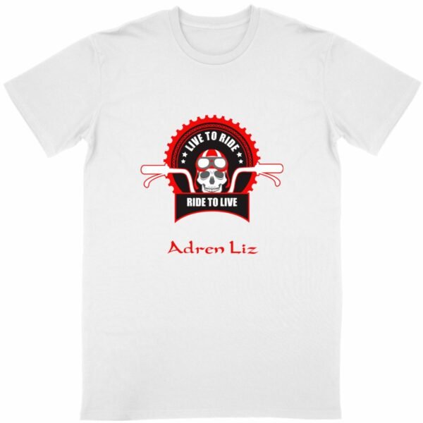 T-shirt Adren Liz Classical Bio Live To Ride