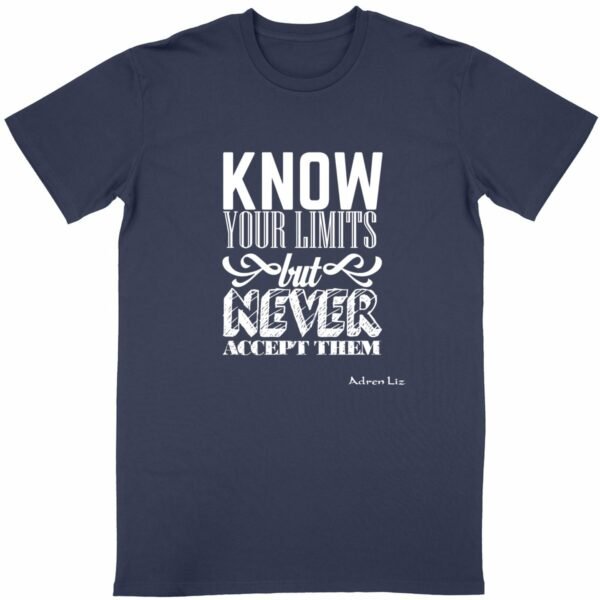 T-shirt Adren Liz Classical Bio Know Your Limits