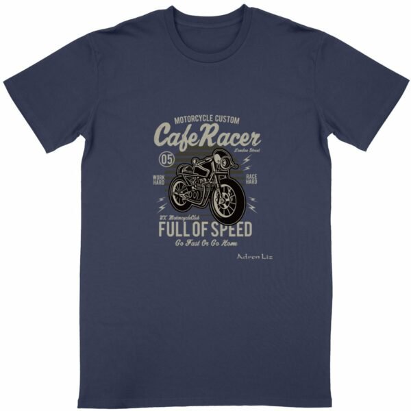 T-shirt Adren Liz Classical Bio Cafe Racer