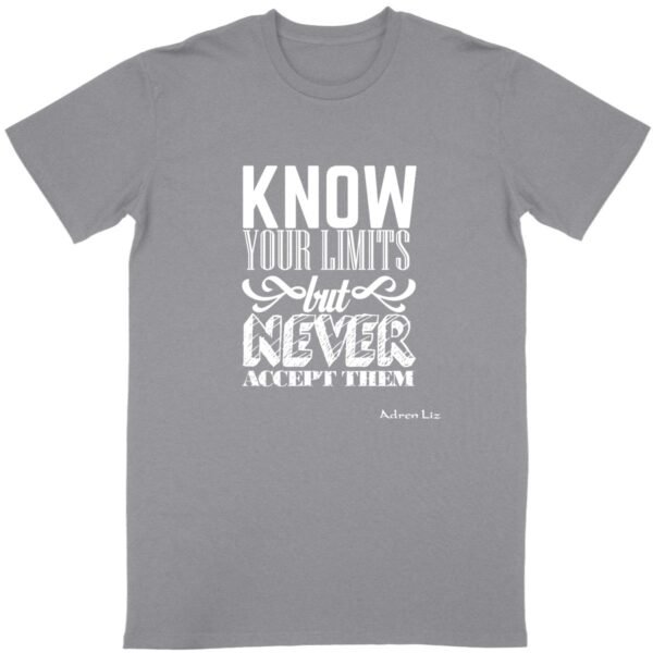 T-shirt Adren Liz Classical Bio Know Your Limits