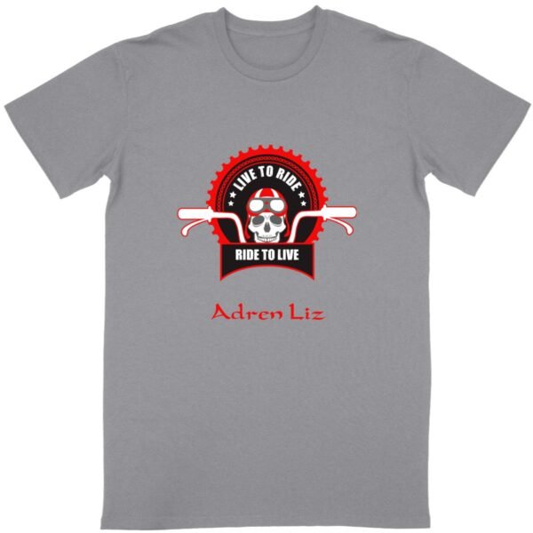 T-shirt Adren Liz Classical Bio Live To Ride