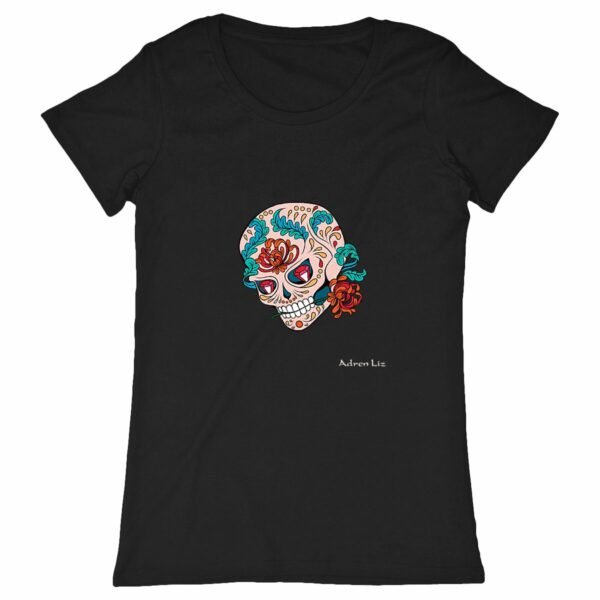 T-shirt Adren Liz Classical Bio Skull Girl