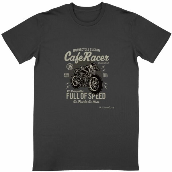 T-shirt Adren Liz Classical Bio Cafe Racer