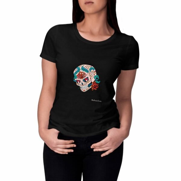 T-shirt Adren Liz Classical Bio Skull Girl