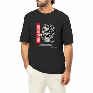 T-shirt Adren Liz Oversize Bio Skull Rider