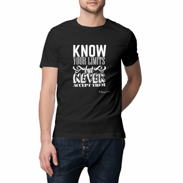 T-shirt Adren Liz Classical Bio Know Your Limits