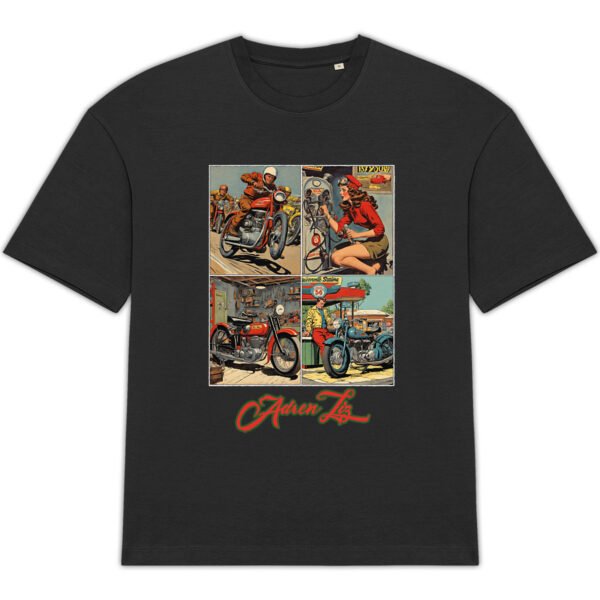 T-shirt Adren Liz Oversize Bio Recyclé Viintage II