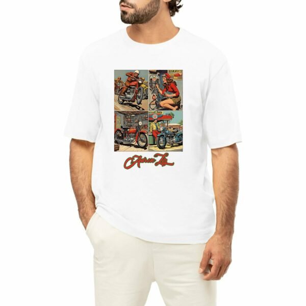 T-shirt Adren Liz Oversize Bio Recyclé Viintage II