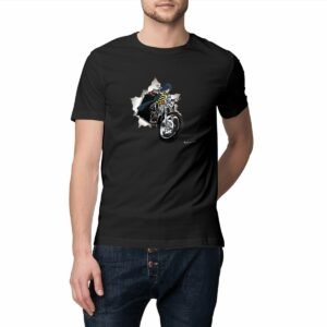 T-shirt Adren Liz Oversize Bio Recyclé Ride The Lightning II